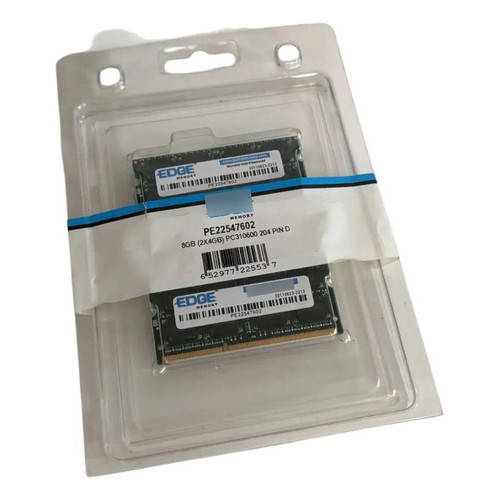 Memoria Edge 8gb 2x4gb Pc3-10600 1333mhz Pe22547602 Notebook