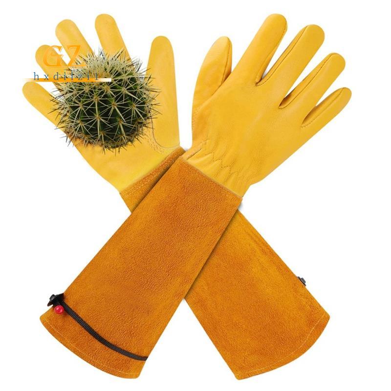 [gzhxdiizi1] Luvas De Jardinagem Resistentes-Poda De Rosas À Prova De Espinhos Com Design Longo Para Homens/Mulheres-Gau