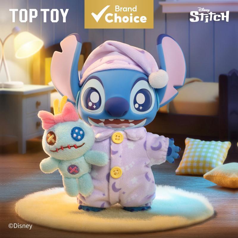 TOPTOY Lilo & Stitch Série Stitch - Caixa Surpresa de Figuras Vestidas (115mm×115mm×170mm) Colecionáveis Fofos