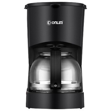 [Em destaque] Cafeteira Donlim DL-KF200 Mini, Tipo Gotejamento, Doméstica, Totalmente Automática, Cafeteira Americana de