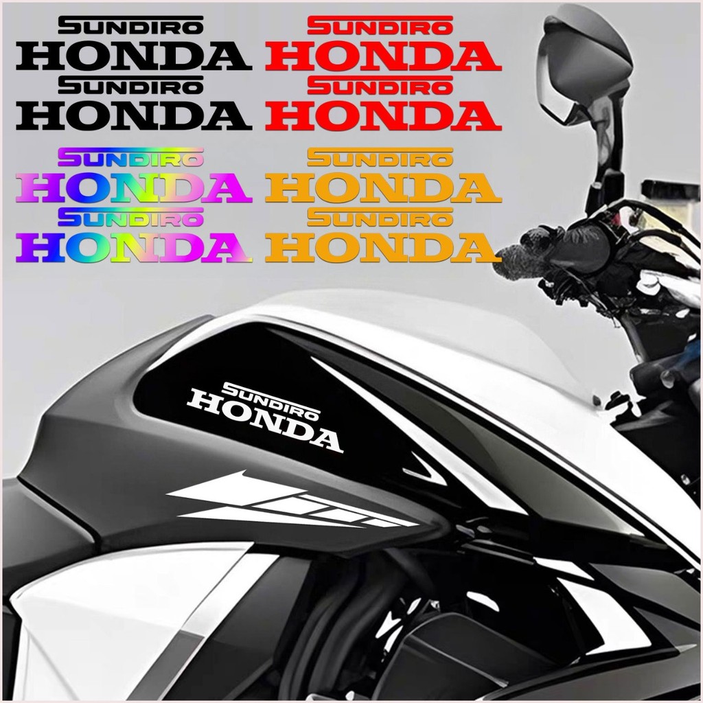 Para Click125i Click160 ADV160 BeAT XRM125 TMX125 Alpha CBR CB CRF RS Sundiro Honda Adesivo De Corpo De Motocicleta Tanq