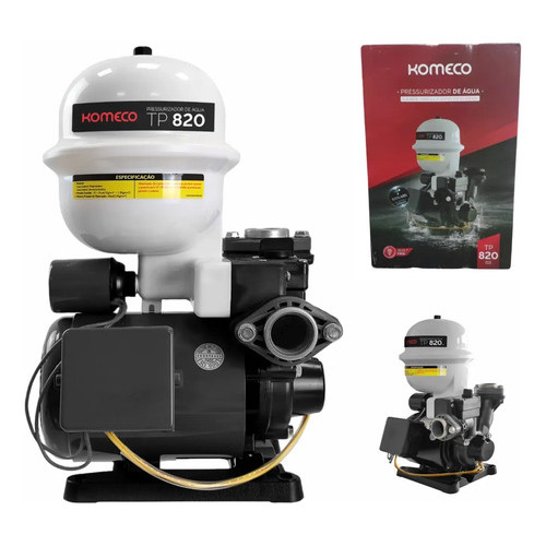 Pressurizador Água Quente Fria Komeco Tp820 G3 Bivolt 127/. 127/220v