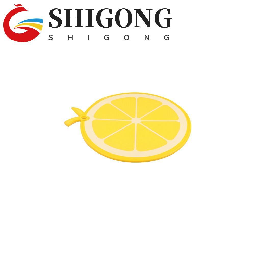 Tábuas De Cortar SHIGONG , Tábua De Corte Em Forma De Fruta De Plástico Antiderrapante , Aparelho De Cozinha De Material