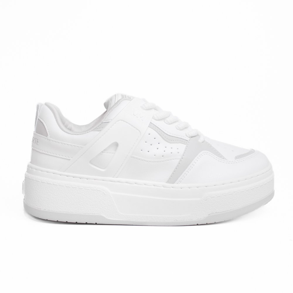 Tênis Via Marte Plataforma Sneaker 304-001 Feminino Casual Fashion Leve Confortável