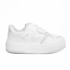 Tênis Via Marte Plataforma Sneaker 304-001 Feminino Casual Fashion Leve Confortável