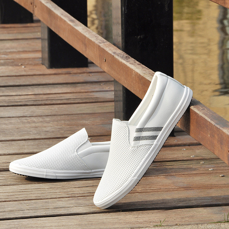 Novo produto sapatos brancos sapatos casuais masculinos verão oco versão coreana sapatos da moda All-Match tênis sapatos