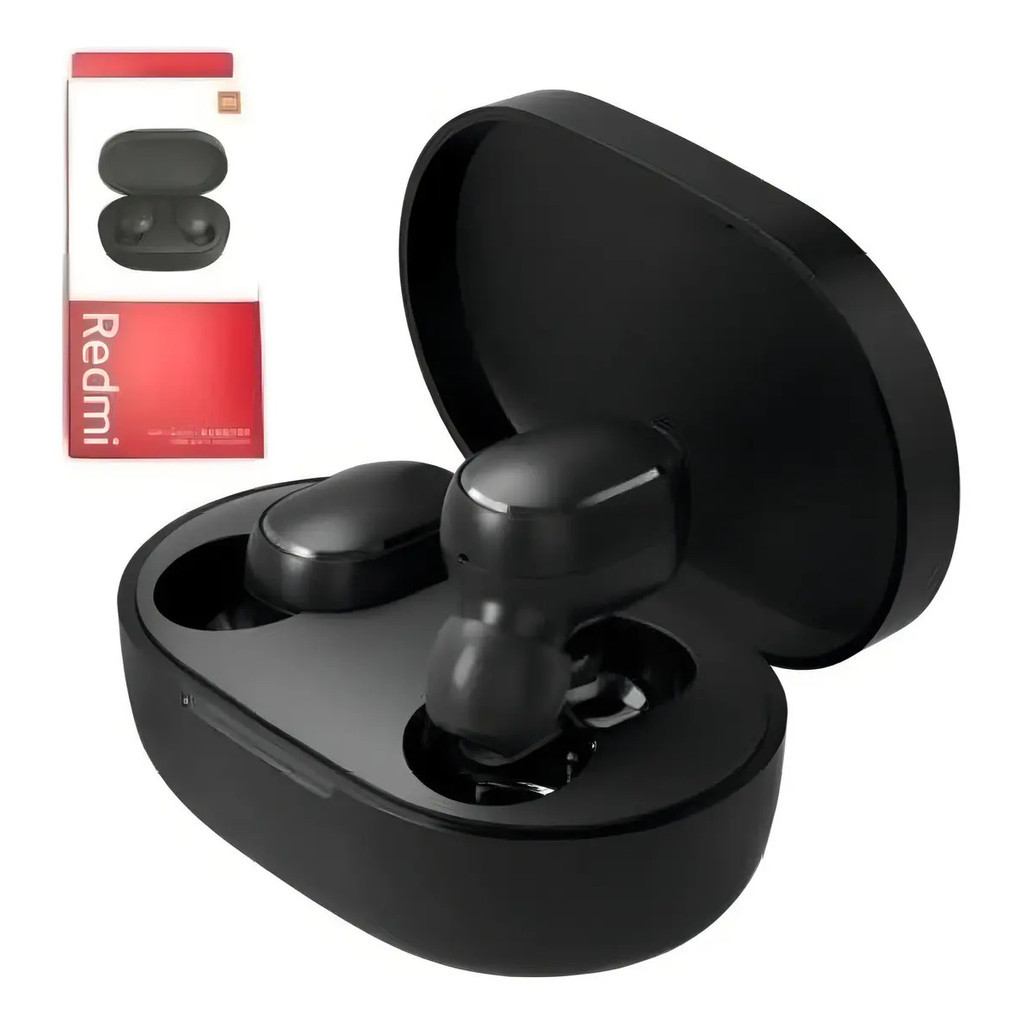 Fone Xiaomi Redmi Airdots 2 Bluetooth Sem Fio - Cor Preto