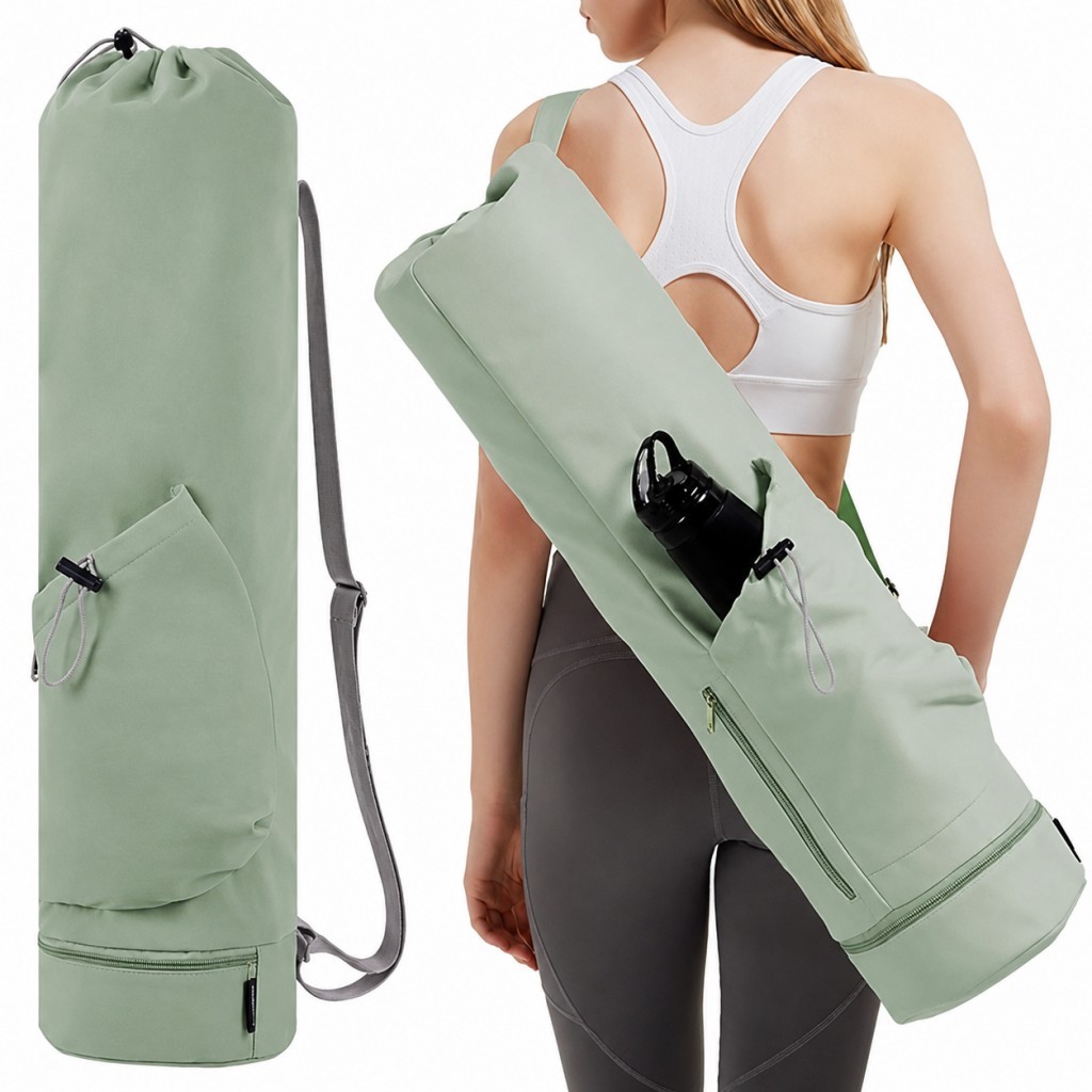 Bolsa Para Tapete De Ioga Com Bolso Garrafa De Água-De Armazenamento À Prova D'água Equipamentos Esportivos