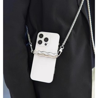 Corrente para celular cross-body pode voltar cordão corrente ajustável Diagonal cross-body requintado feminino High-end 