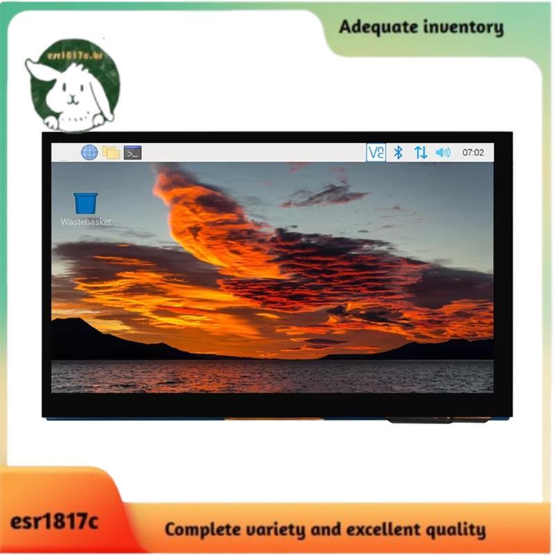 Para 5 4.3 " DSI IPS Tela De Toque Capacitiva 800x480 Display LCD Monitor Com Suporte RPi 5 4B 3B + 3B