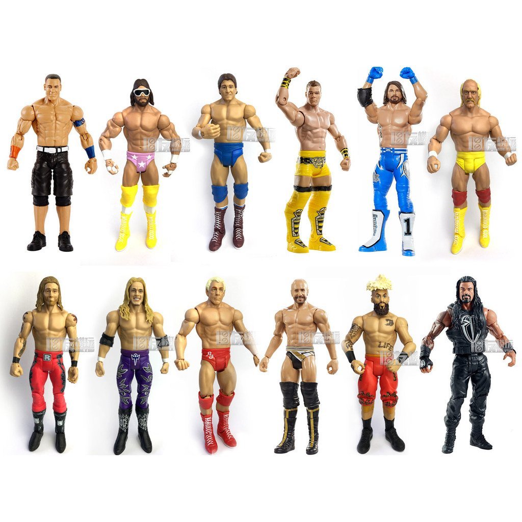 Novo Produto [Oferta Especial] Figura de Ação do Ringue de Luta - Cena, Roman, Hogan, Five Kingdoms, Eddie, Dean 7LQU