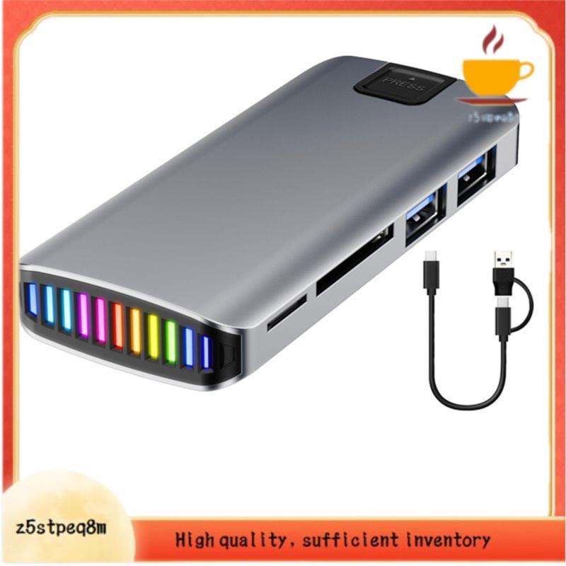 M . 2 Expansion Dock NVMe HUB Gabinete De Disco Rígido Externo 10 Gbps SSD Caso Para Unidade De Estado Sólido M2