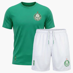 Conjunto Infantil Palmeiras 1914 III - Shorts e Camisa Original Licenciado Verdão