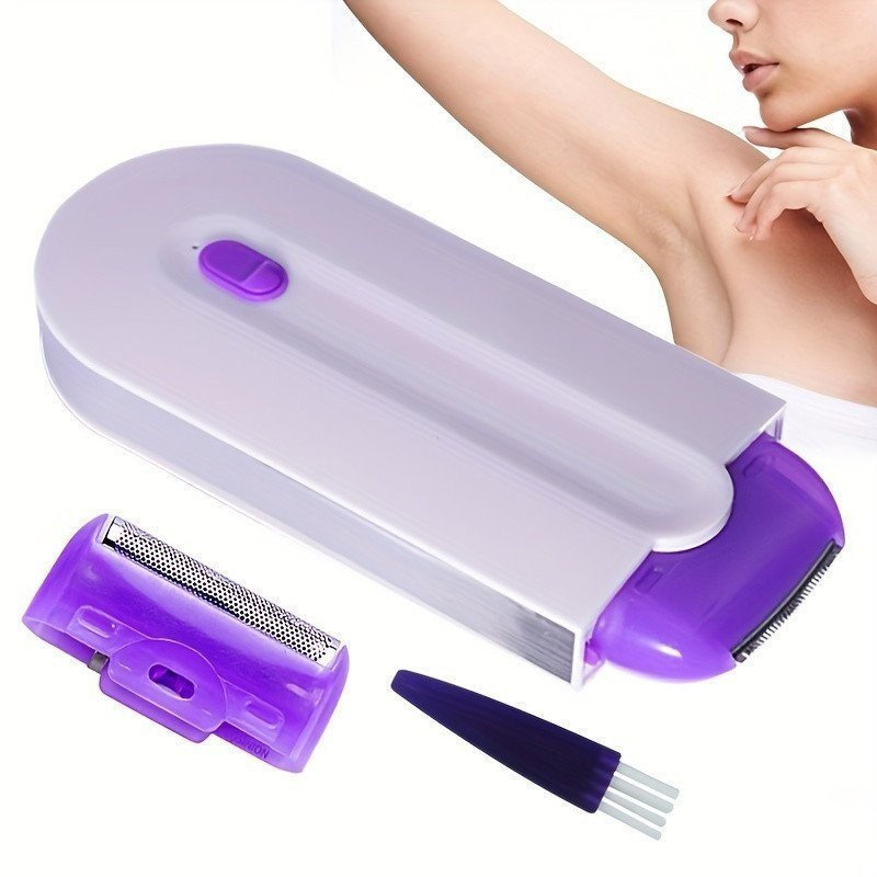 Conjunto Profissional de Remoção de Pelos a Laser Indolor Recarregável Epilador Tátil para Mulheres Remoção de Pelos Fac