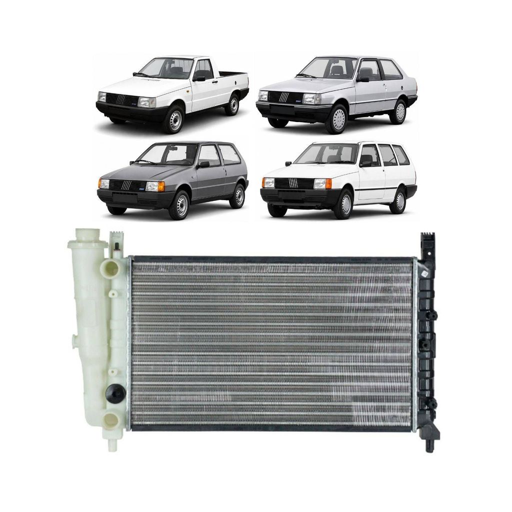 RADIADOR UNO FIORINO PREMIO ELBA 1.5 FIASA 1985 A 1993 MAHLE CR 347 CD FILIAL CAMPINAS