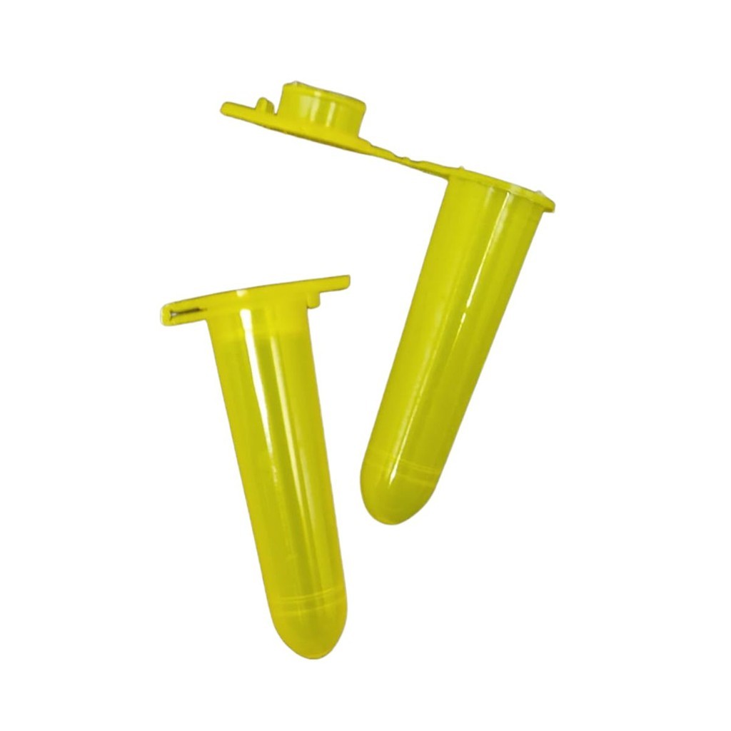 Microtubo 1,6mL Amarelo C/500 Unidades