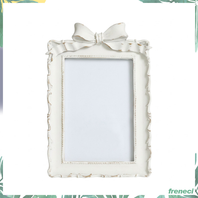 [Freneci] Moldura De Foto Vintage Com Detalhe De Arco Parede Decorativa De Resina Para Exibição De Fotos De Família Deco