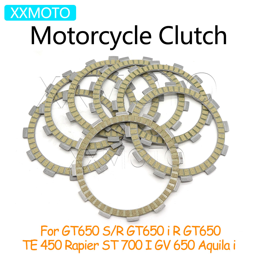 Para Hyosung TE 450 Rapier GT650 Sri GV650 Aquila I ST 700 GT GV 650 Placas De Embreagem Da Motocicleta Kits Fricção Ace