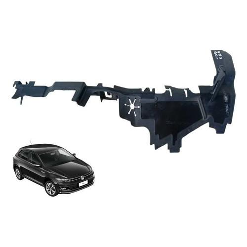Defletor Radiador Vw Polo Virtus L. Direito 2018 A 2022