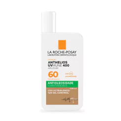 Protetor Solar Anthelios UVMune 400 Airlicium FPS 60 Antioleosidade Fluido Toque Seco Cor 4.0 40ml