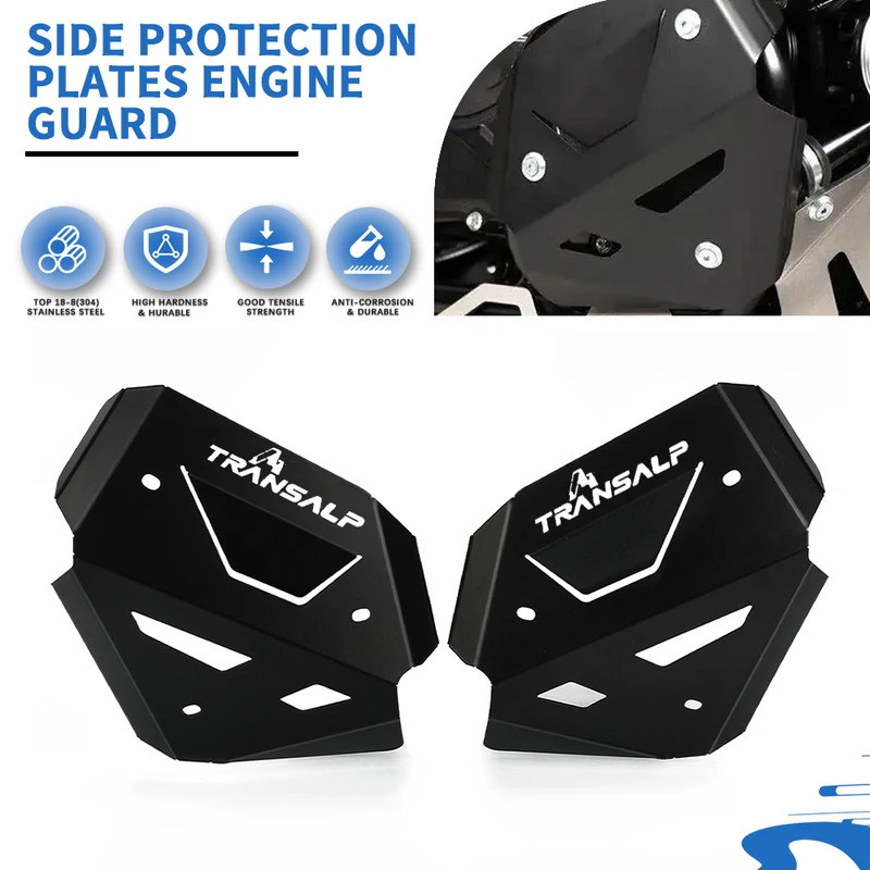 Para Honda XL 750 Transalp 2023 2024 2025 Guarda Do Motor Placa De Cobertura Cilindro Pára-Choques Proteção Lateral Peça