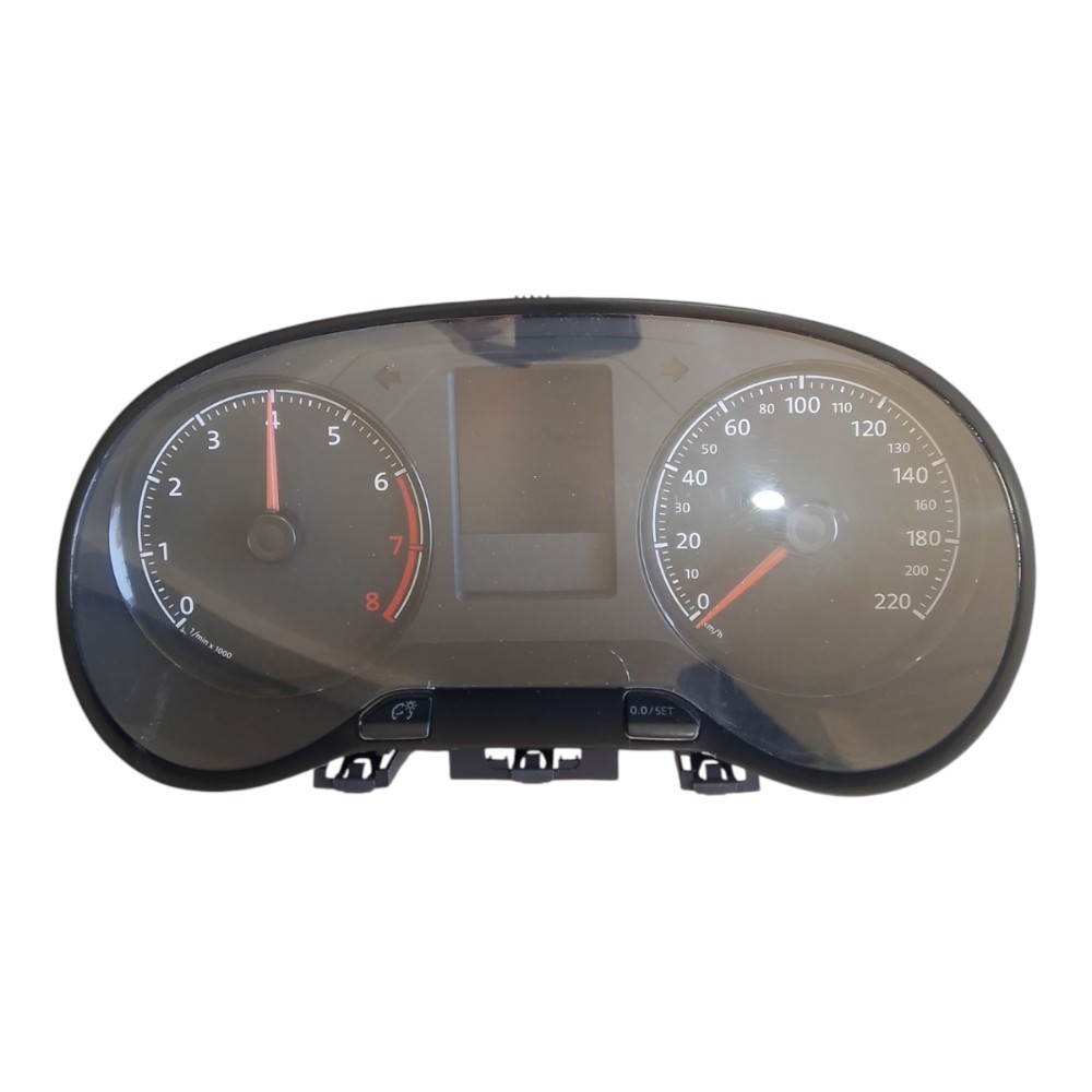 Painel Instrumento G7 G8 Vw Gol Slsaveiro Voyage 2016 A 2022 Preto
