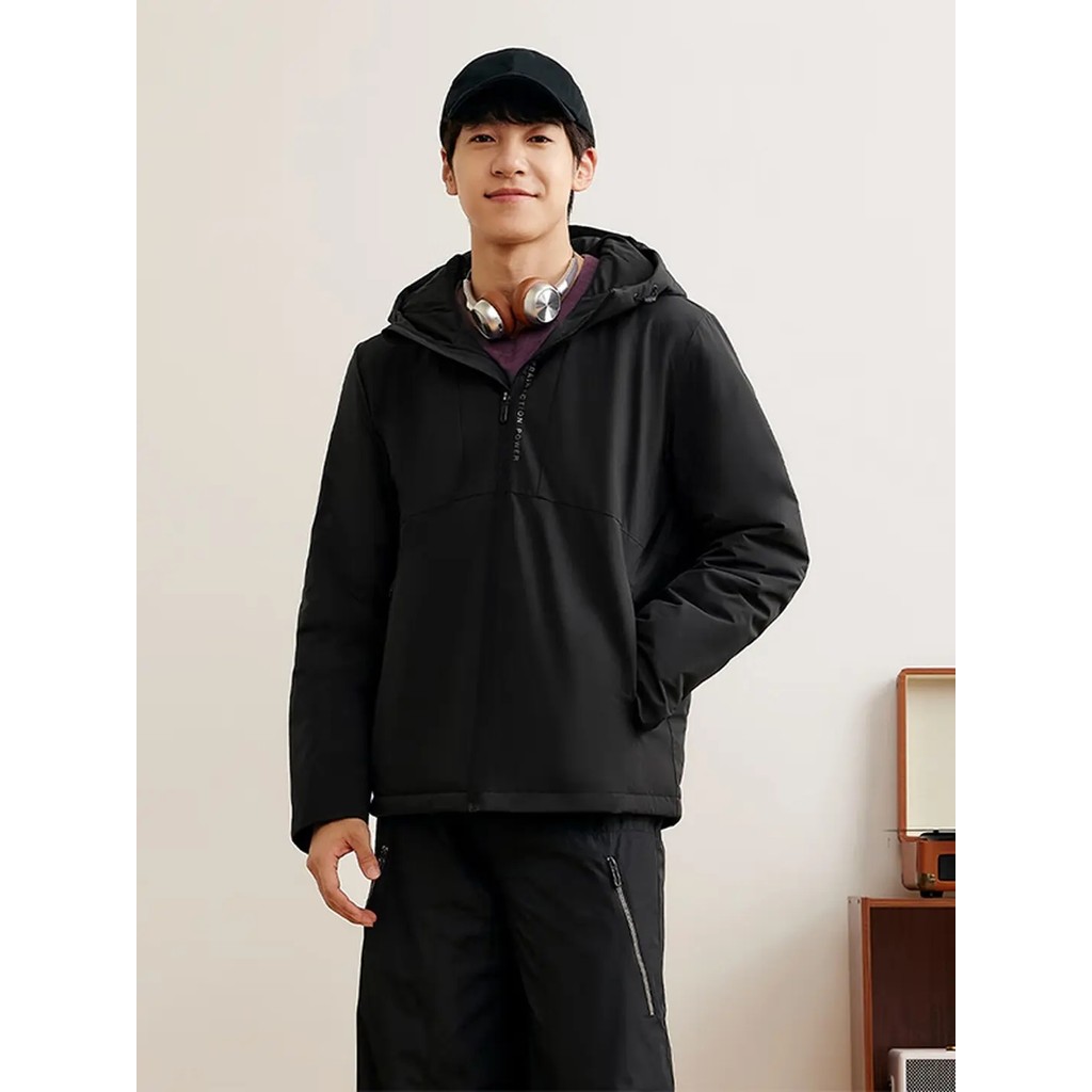 361°Jaqueta masculina outono inverno impermeável com capuz três provas jaqueta térmica blusão esportes lazer652444313