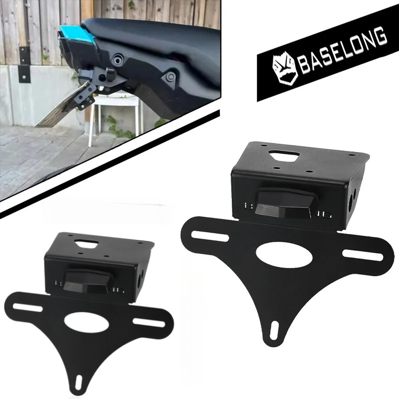 Para Honda MSX 125 MSX125 GROM 125 GROM125 2022 2023 2024 Suporte Da Placa De Licença Traseira Arrumado Fender Eliminado