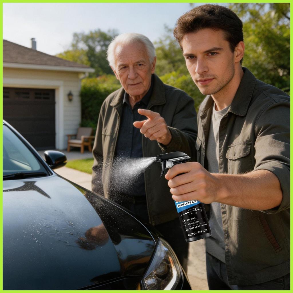 Agente De Revestimento Para Carro 120ml Líquido Com De Toalha Brilho Restaurar Movimentação Diária Viagem De Deslocament