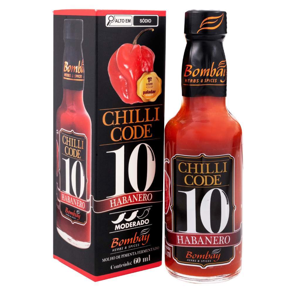 Chilli Code 10 Molho de Pimenta Habanero
