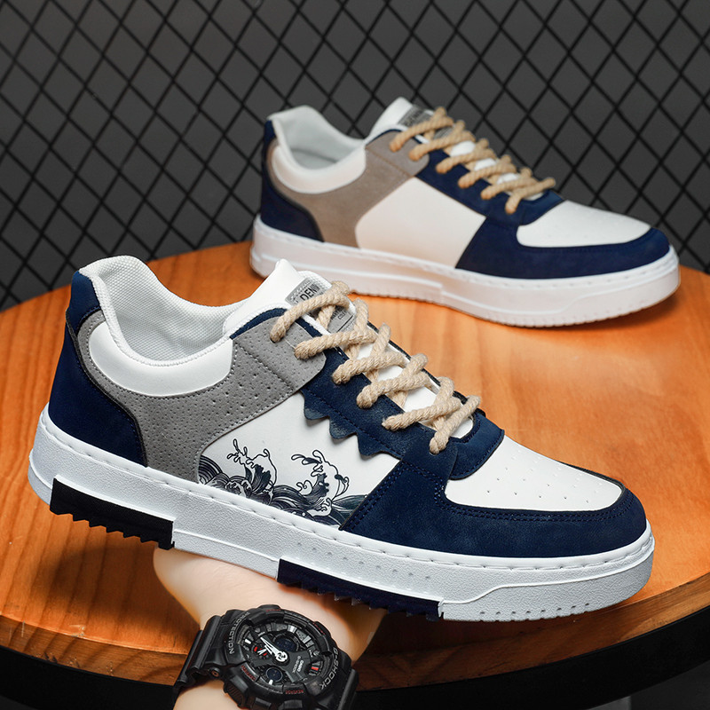 W inverno sapatos masculinos 2025 novo estilo tênis masculino na moda sapatos casuais versão coreana All-Match sapatos e