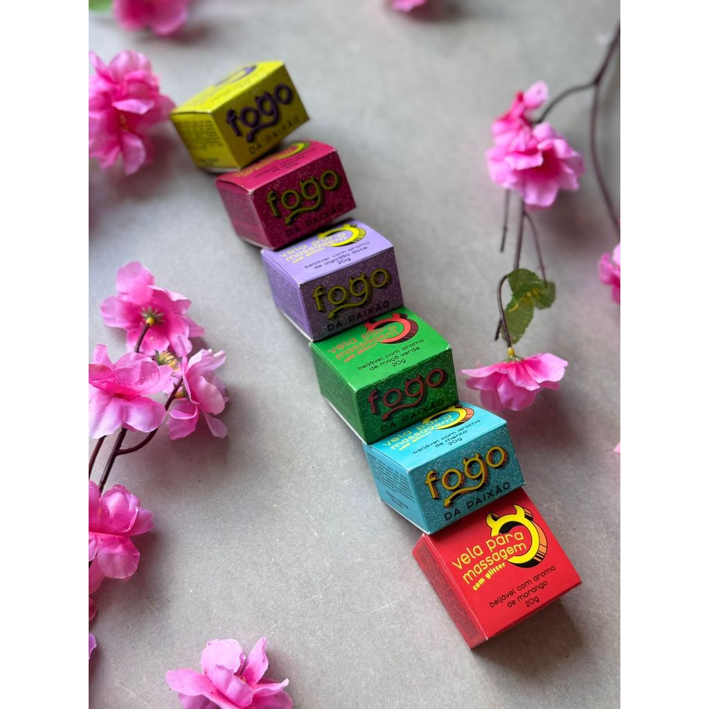 Vela Para Massagem Fogo Da Paixao - Sexy Fantasy