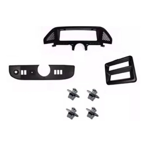 Kit Moldura Painel Instrumentos Rádio Ford F1000