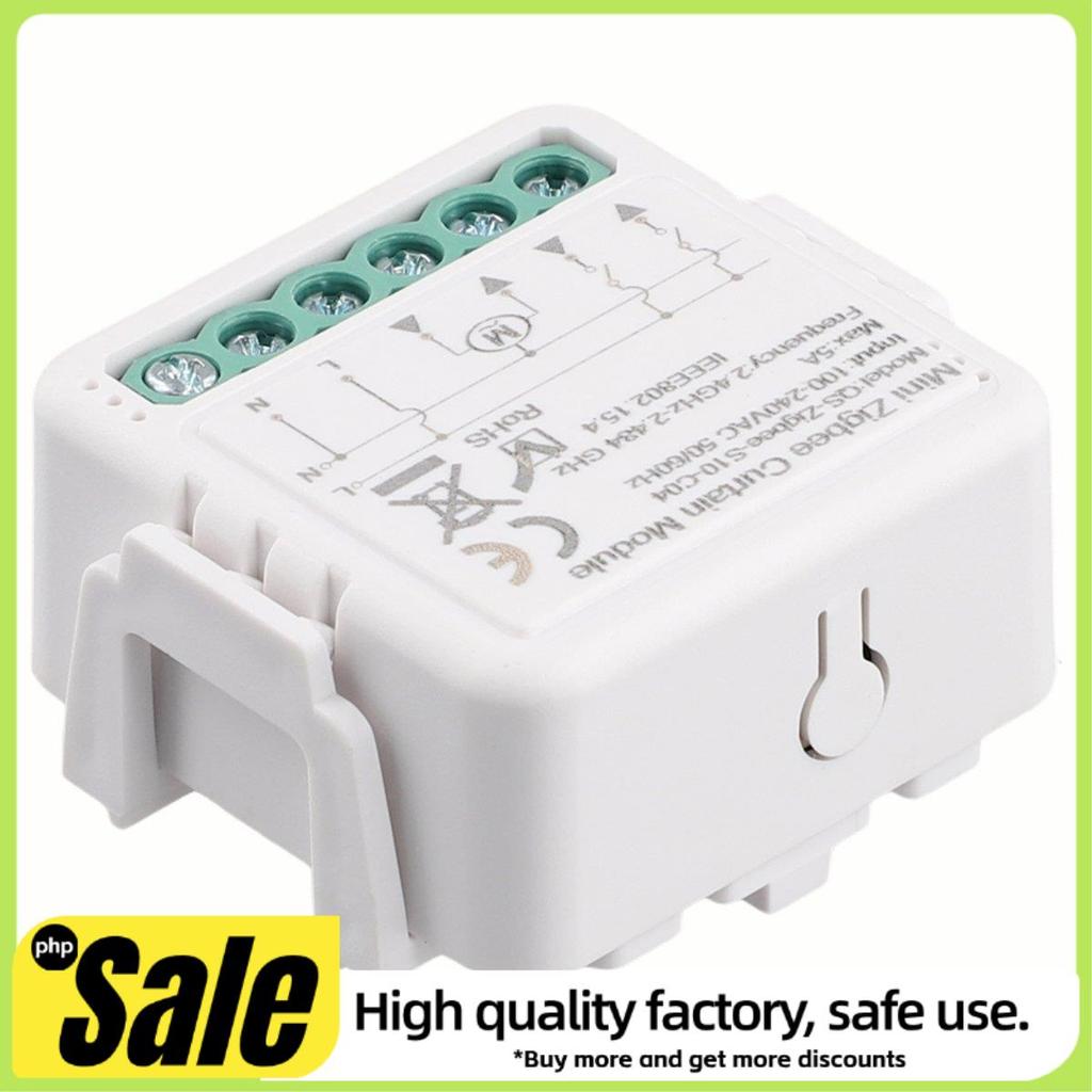 Zigbee Interruptor De Luz Cortina Dimmer Inteligente MINI Módulo C04 Controle Disjuntor Zero Fogo