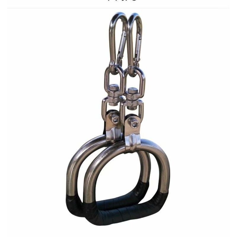 Zhuzhou Liying Trading Co., Ltd. Anel de Fitness Pull-Up exercício 304 aço inoxidável anel sólido barra Horizontal cinta