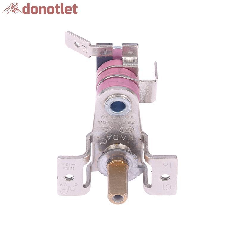 Donotlet AC250V/16A Ajustável 90 Celsius Interruptor De Temperatura Termostato De Aquecimento Bimetálico KDT-200 Para Fo