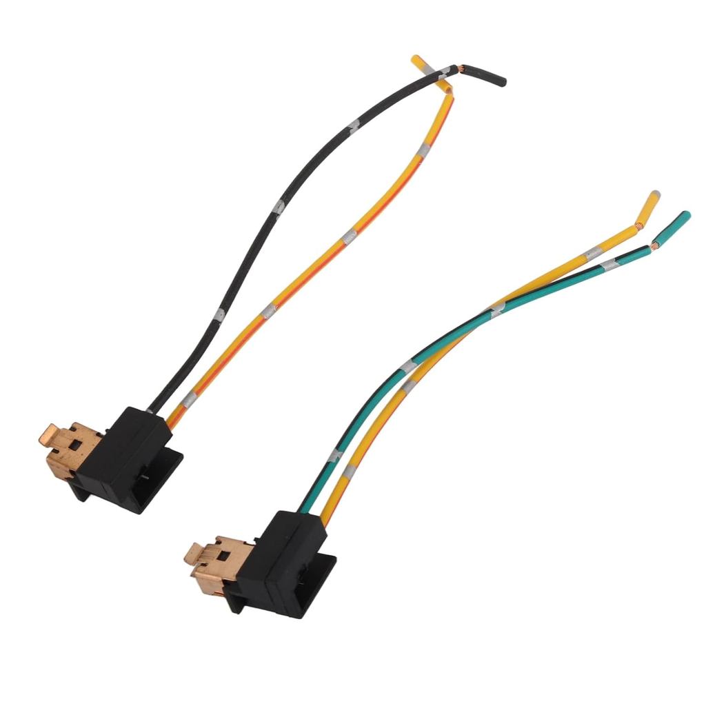 2 peças de Conector H1, Chicote de Fiação para Farol, Chicote de Soquete para Lâmpada de Neblina 12v-24v, Adaptador de L