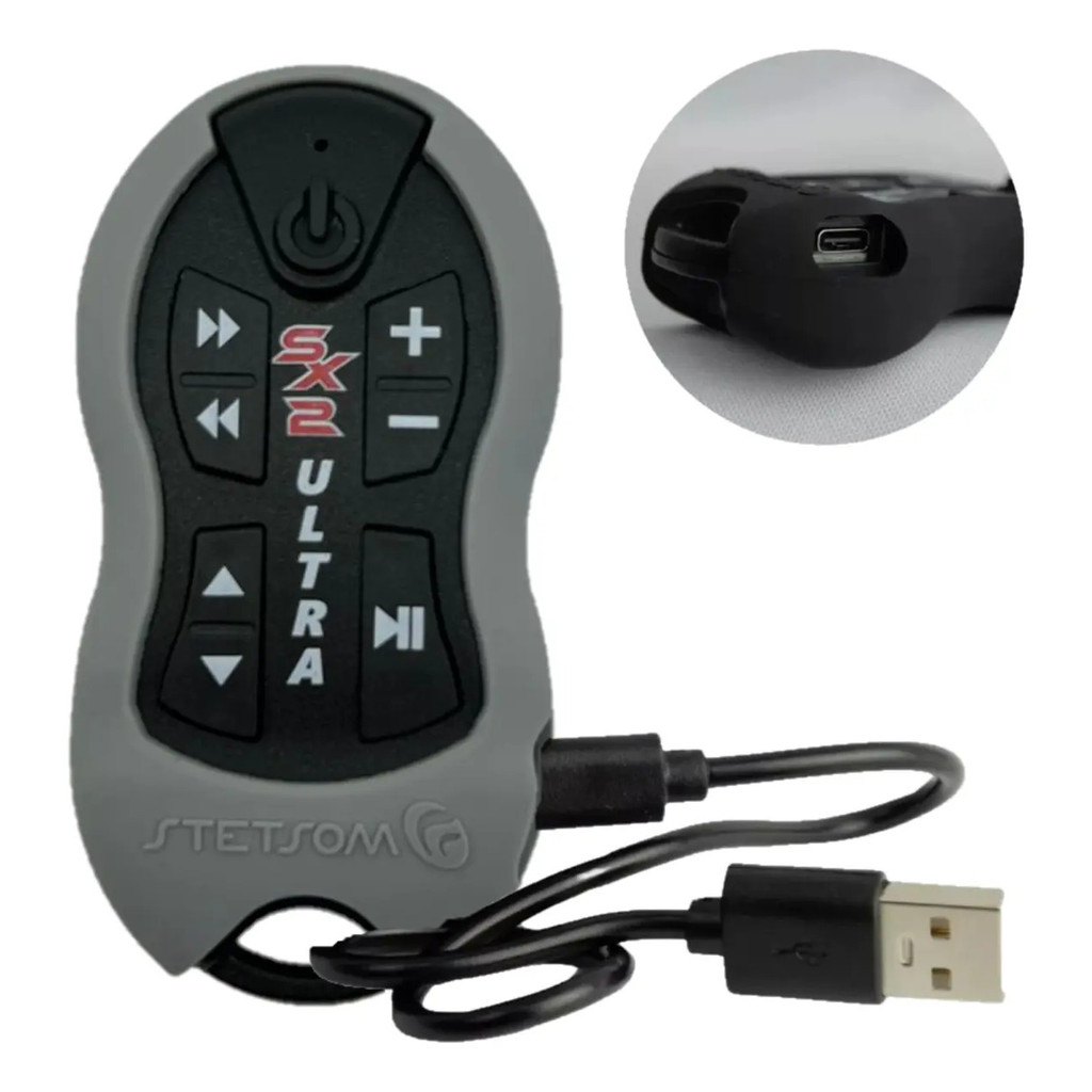 Controle Longa Distancia Stetsom Sx2 Ultra 500m Recarregável