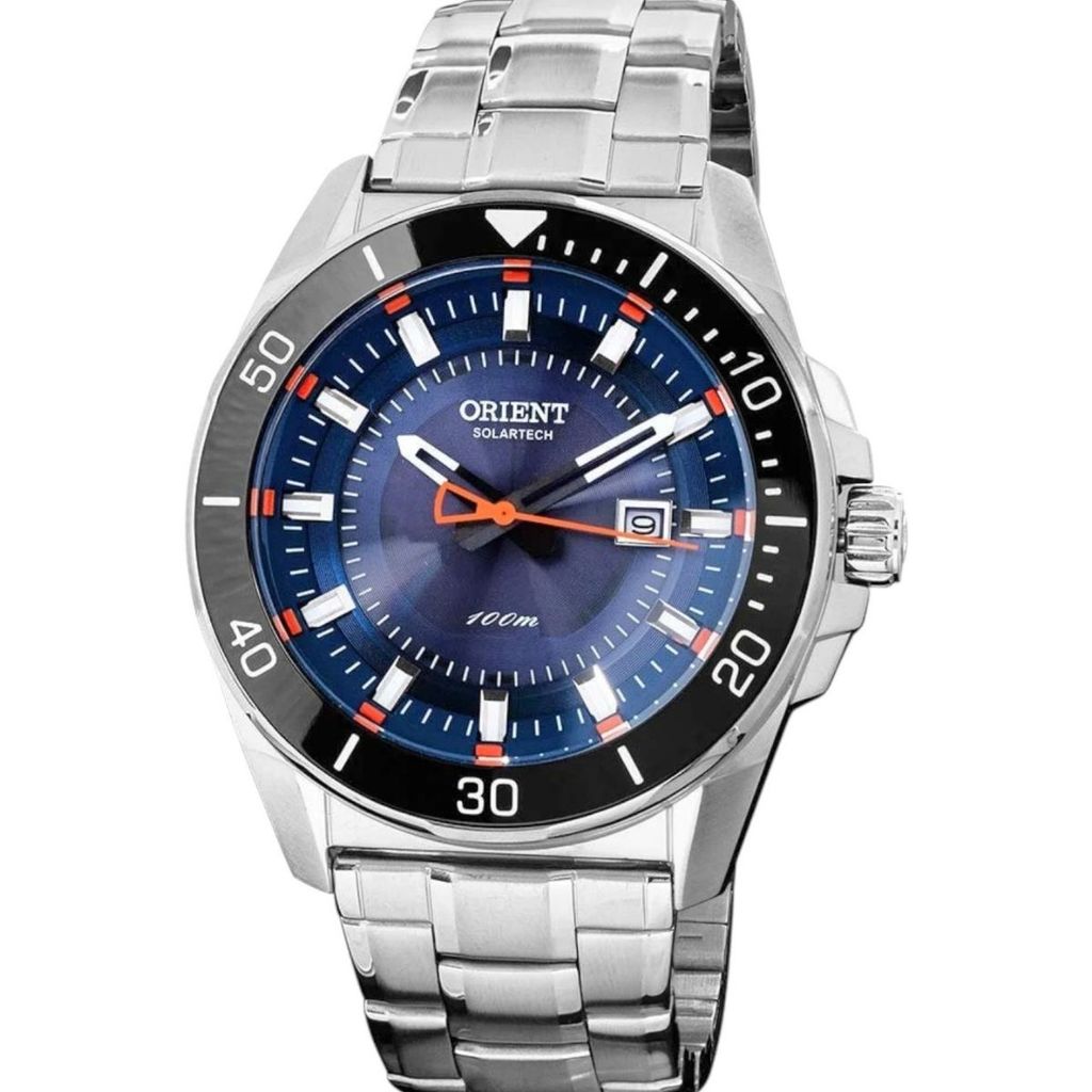 RELOGIO PULSO ORIENT SOLARTECH ANALÓGICO MBSS1498D1SX