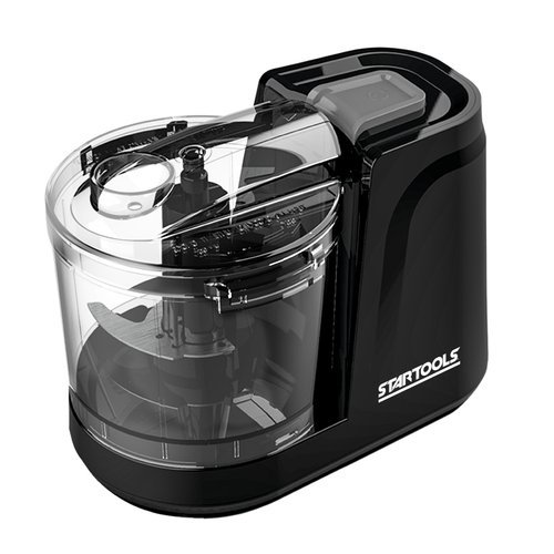 Mini Processador Elétrico 100W Triturador de Alho Cebola Temperos 350ml Compacto ProntoChef™