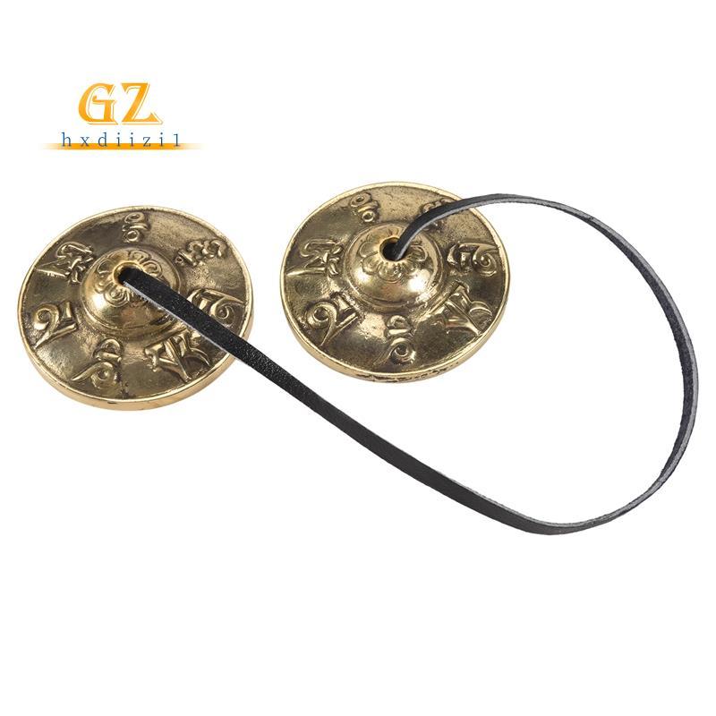 [gzhxdiizi1] Sinos De Meditação De Pratos Tibetanos Carrilhão 6.5 cm , Sino De Ioga Para Instrumento De Percussão