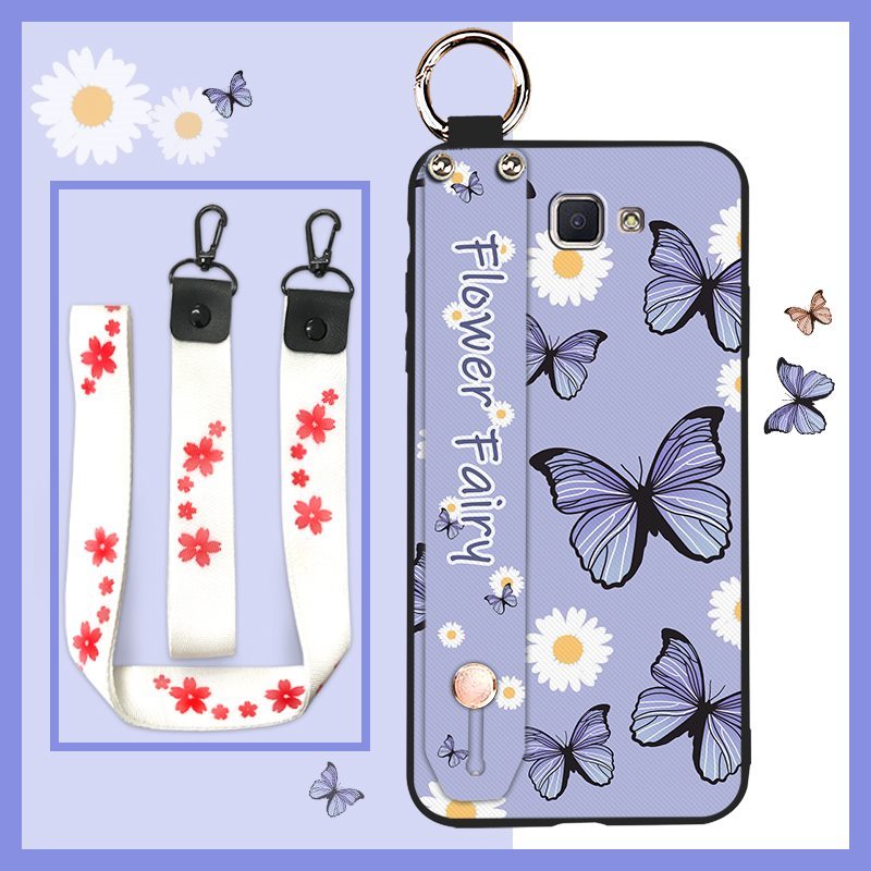 Capa De Telefone De Silicone Com Design De Moda Para Samsung Galaxy J7 Prime/2/2018/ON7 2016/G610F Protetora Traseira Co
