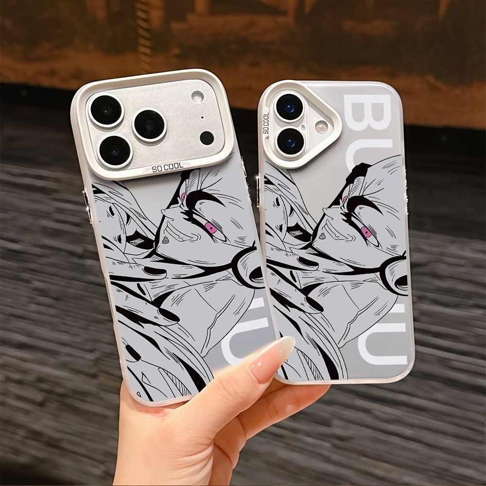Capa de celular: Capa de celular popular do anime W-Goku, adequada para iPhone 17 16e 16 15 14 13 12 11 Mini Pro Max A