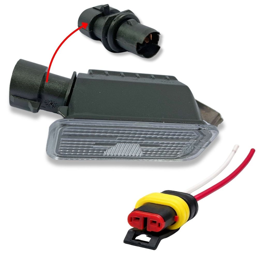 Lanterna Luz De Placa Ford Ka Fiesta Hatch Ecosport Ranger Focus Com Chicote E Soquete