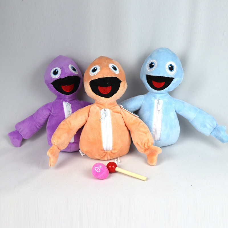 Yeeps Hide and Seek, brinquedo de pelúcia para jogo de esconder e procurar, produto de merchandising infantil.