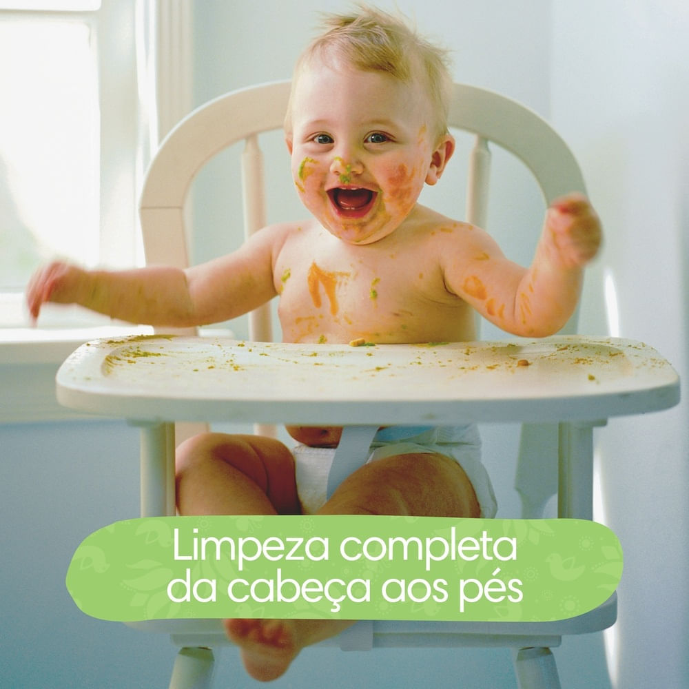 Lenços Umedecidos Pampers Aroma de Aloe Vera 192 Unidades