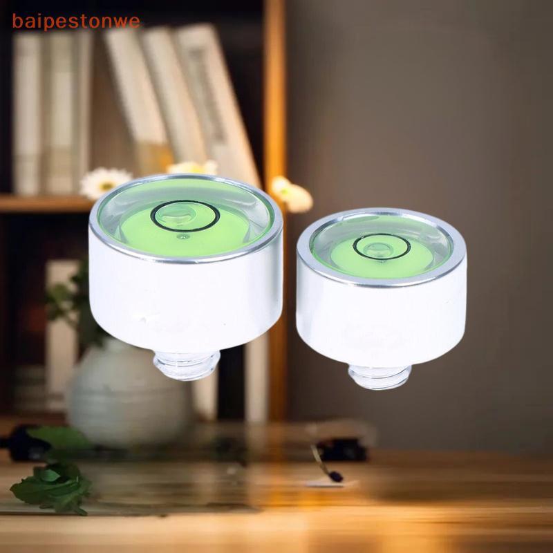 [baipestonwe] Bolha De Nível De Olho De Touro Pequeno Bullseye Com Parafuso M6 1/4 Polegada Ferramenta De Nivelamento Pr