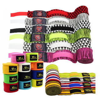 5m elástico muay thai bandagem de boxe Sanda gravata faixa de mão muay thai boxe mão guarda bandagem 2 pacote