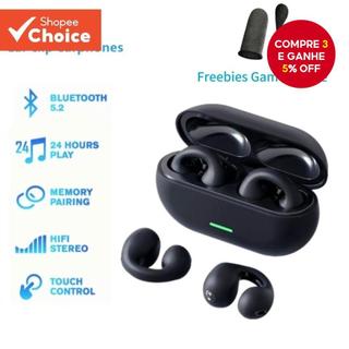 T75 Ear-Clip Bluetooth Fones De Ouvido Sem Fio 3D Surround Stereo Bass Sports Headset Com…