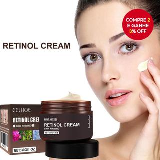 Eelhoe Retinol Creme Facial Desbotamento Rugas Firme Elevador Iluminar Tom Hidratar Nutri…